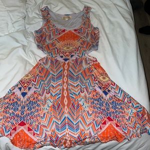 Mara Hoffman Multicolor Geometric Dress